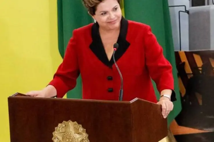 
	Presidente Dilma Rousseff: Dilma e Mantega refor&ccedil;aram estar em curso uma a rea&ccedil;&atilde;o &quot;mais significativa&quot; da economia &agrave;s medidas de est&iacute;mulo.
 (Roberto Stuckert Filho/Presidência da República)