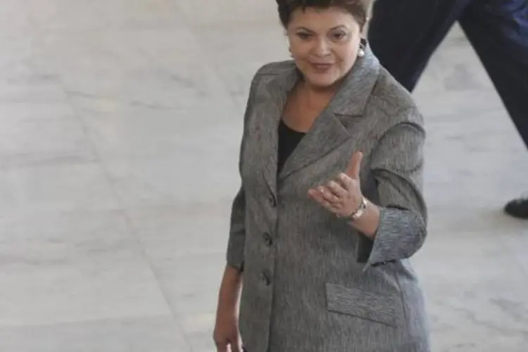 Dilma: aprovação maior do que Lula no início do segundo mandato (Antonio Cruz/ABr)