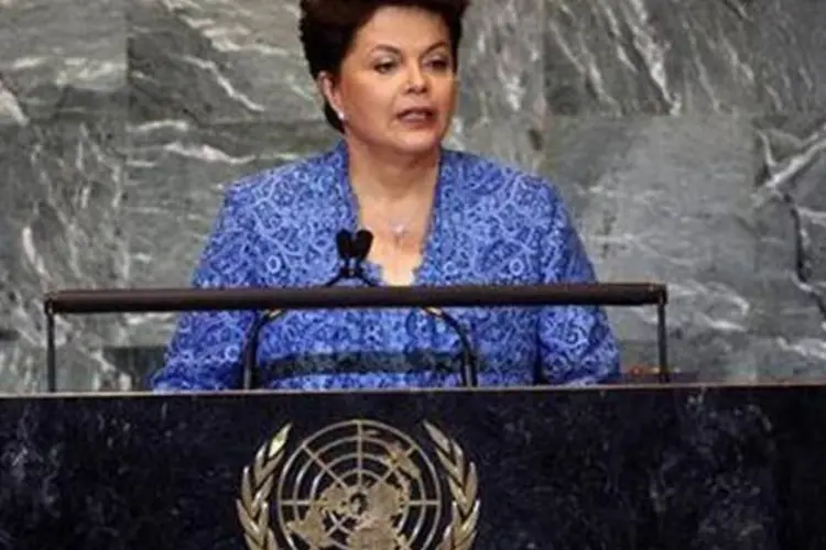Dilma: “o Brasil deixou claro que um mundo no qual as armas nucleares são aceitas será sempre um mundo inseguro" (Shannon Stapleton/Reuters)