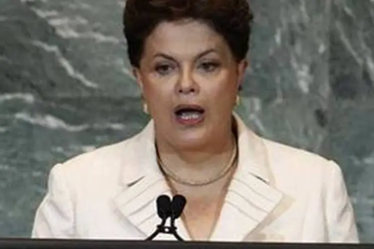 Na semana passada, ao abrir a Assembleia Geral da ONU em Nova York, a presidente Dilma Rousseff defendeu o direito de os palestinos terem um Estado autônomo e independente (Shannon Stapleton/Reuters)