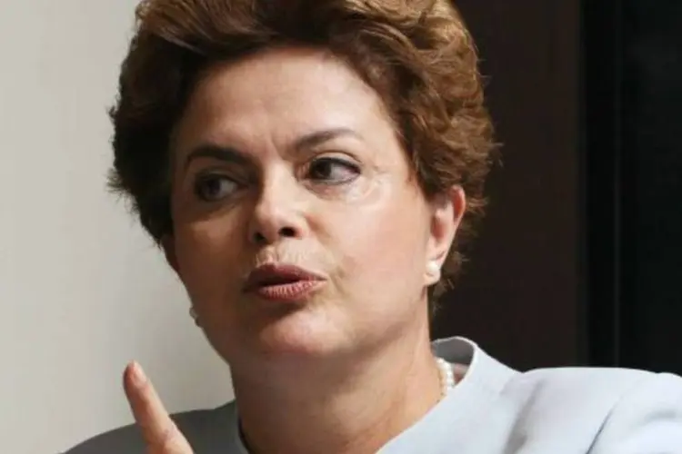 Dilma visitará o enorme canteiro das obras de um novo estaleiro e nova base de operações em construção em Itaguaí, na baia de Sepetiba (Sergio Dutti/Veja)