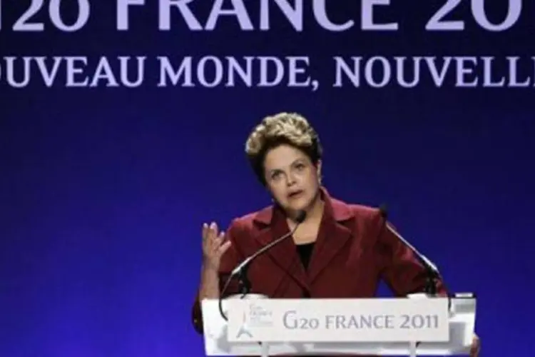 Filion quer ajuda de Dilma para resolver a crise na Europa (Sebastien Nogier/AFP)