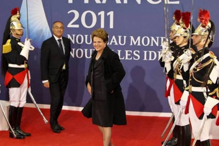 Presidente Dilma Rousseff chega para reunião do G20: Brasil não quer menção ao protecionismo (Roberto Stuckert Filho/PR)