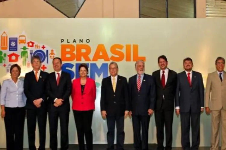Dilma e governadores do Nordeste (Roberto Stuckert Filho/Presidência da República)