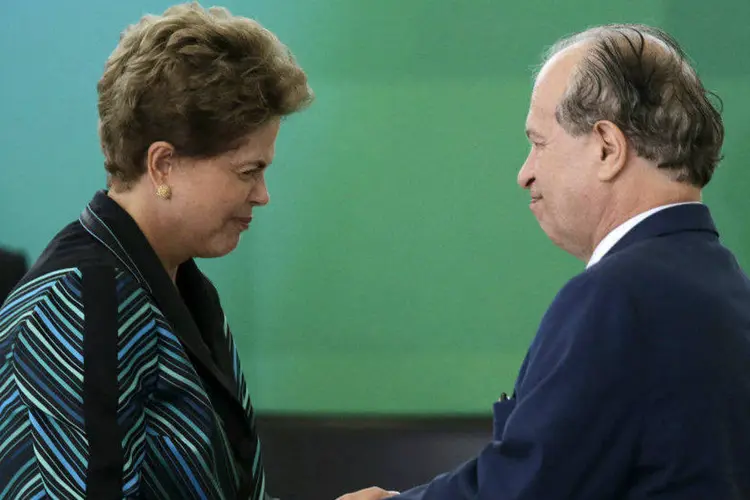 
	Dilma Rousseff e Renato Janine Ribeiro, ministro da Educa&ccedil;&atilde;o: o mote do segundo mandato at&eacute; hoje n&atilde;o saiu do papel
 (Ueslei Marcelino/Reuters)
