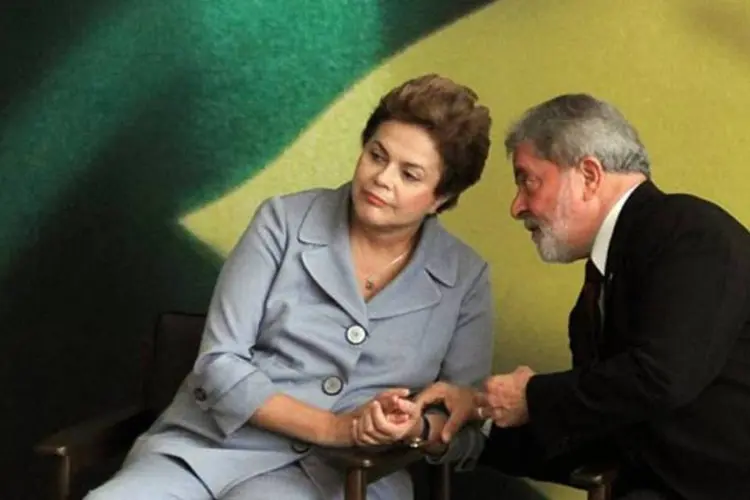 Dilma e Lula: empresários da construção elogiaram o Minha Casa, Minha Vida (Antônio Cruz/ABr)