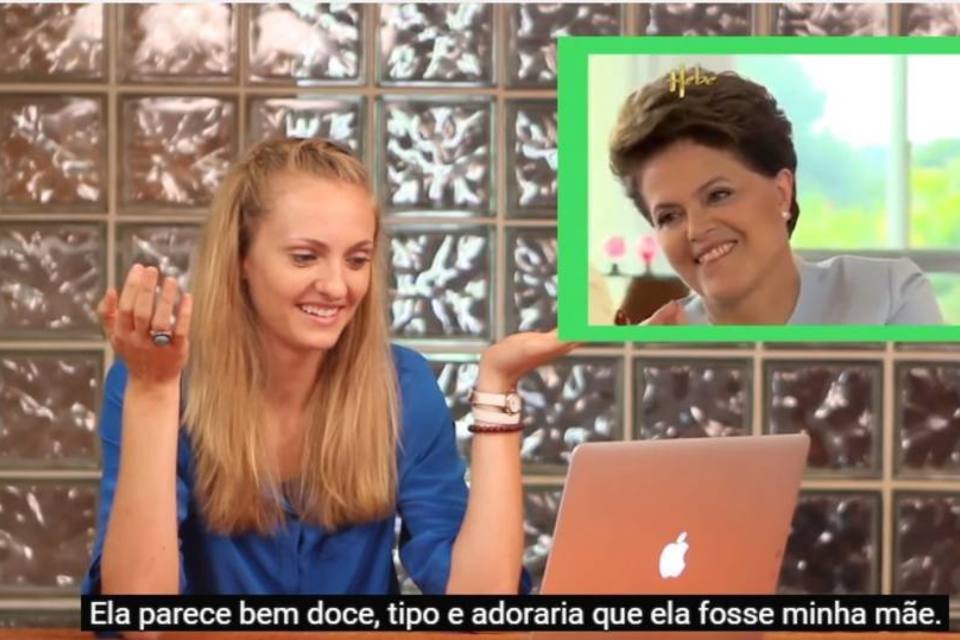 
	Entrevistados chegaram a dizer que Dilma Rousseff parecia uma m&atilde;e, que parecia doce e que poderia ser uma vers&atilde;o da Oprah brasileira
 (Reprodução/YouTube)