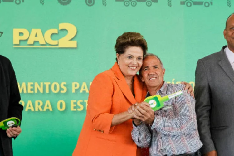 Dilma: "Tenho muito orgulho da parceria que fizemos com as prefeituras no meu governo" (Roberto Stuckert Filho/Presidência da República)