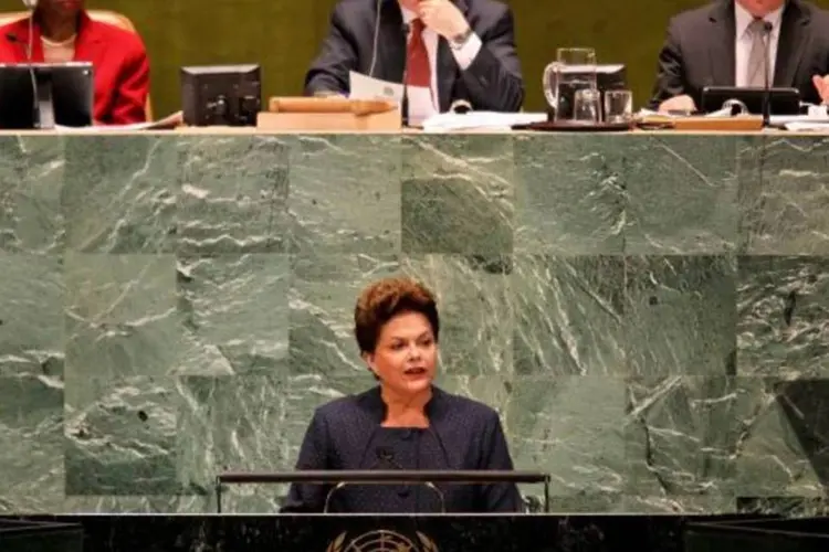 Presidente Dilma na Abertura da Reunião de Alto Nível sobre Doenças Crônicas Não-Transmissíveis na Sede da ONU ontem (Roberto Stuckert Filho/PR)