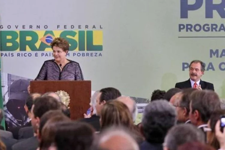 A presidente Dilma Rousseff demonstrou, em seu discurso, preocupação, sobretudo com os pequenos agricultores (Roberto Stuckert Filho/Presidência da República)