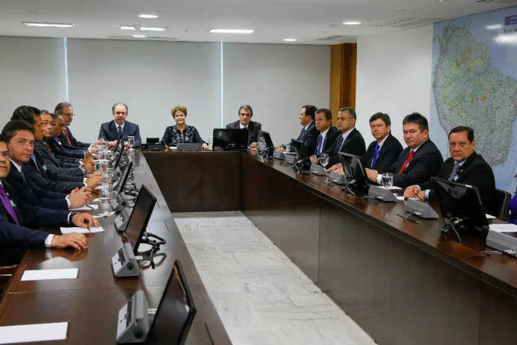 Dilma Rousseff recebe Marcus Vinícius Furtado Coêlho, Presidente Nacional da Ordem dos Advogados do Brasil (Roberto Stuckert Filho/PR/Fotos Públicas)