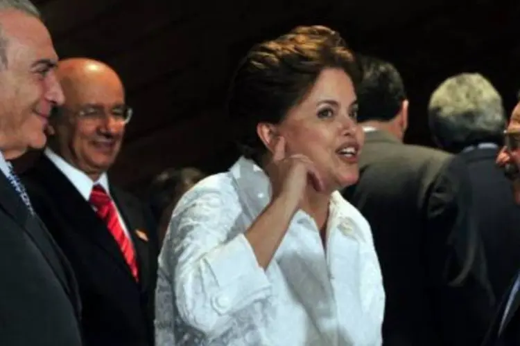 A candidata do PT, Dilma Rousseff: ela vai visitar igrejas e templos evangélicos (.)