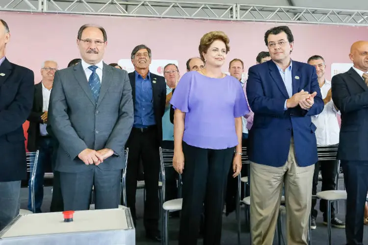 
	Dilma: por ser problema clim&aacute;tico, &quot;os aumentos dos pre&ccedil;os de energia s&atilde;o passageiros&quot;, disse a presidente
 (Roberto Stuckert Filho/PR)
