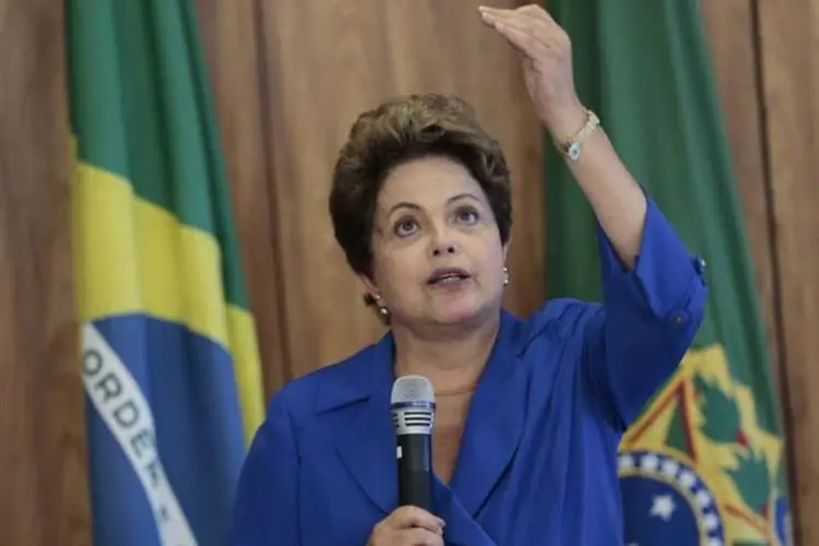 
	A presidente Dilma Rousseff: tema da reuni&atilde;o seria a condu&ccedil;&atilde;o dos trabalhos no Congresso, a partir da semana que vem
 (Ueslei Marcelino/Reuters)