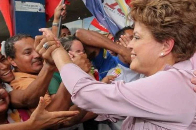 Dilma Rousseff, candidata do PT: popularidade em alta nas áreas cobertas pelo Bolsa Família 