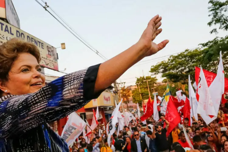 
	Dilma Rousseff em Minas Gerais: candidata lidera inten&ccedil;&otilde;es de votos locais
 (Ichiro Guerra/Dilma 13)