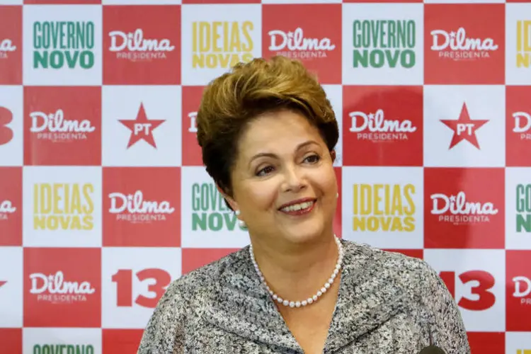 Dilma: ela pediu tranqüilidade e que o debate seja feito apenas no campo das ideias (Ichiro Guerra/Dilma 13)