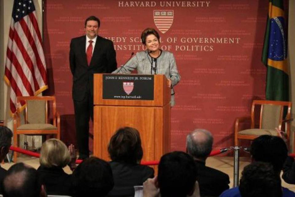 Em Harvard, Dilma fala sobre importância da América Latina