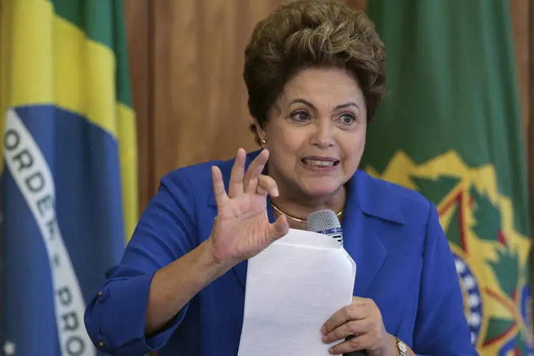 
	Dilma Rousseff: sinaliza&ccedil;&atilde;o esperada pelo governo &eacute; sobre nomes citados nas dela&ccedil;&otilde;es premiadas de presos pela Opera&ccedil;&atilde;o Lava Jato, da Pol&iacute;cia Federal
 (Ueslei Marcelino/Reuters)