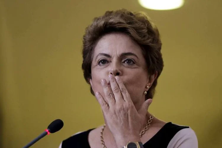 
	Dilma Rousseff: a presidente pretende passar a semana com a fam&iacute;lia por causa do iminente nascimento do segundo neto
 (Ueslei Marcelino/Reuters)