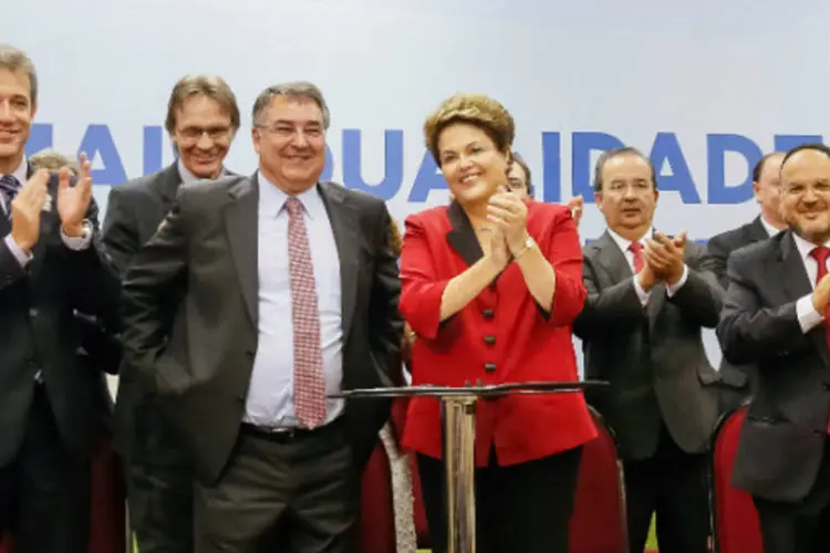 Dilma: ela lembrou dos 448 médicos pedidos pelo estado; governo já enviou 439, diz (Roberto Stuckert Filho/Presidência da República)