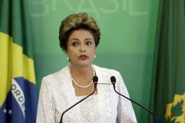 
	A presidente Dilma Rousseff: aos empres&aacute;rios, a chefe de Estado brasileira lembrou que o interc&acirc;mbio entre Brasil e Su&eacute;cia cresceu 45% em dez anos
 (REUTERS/Ueslei Marcelino)