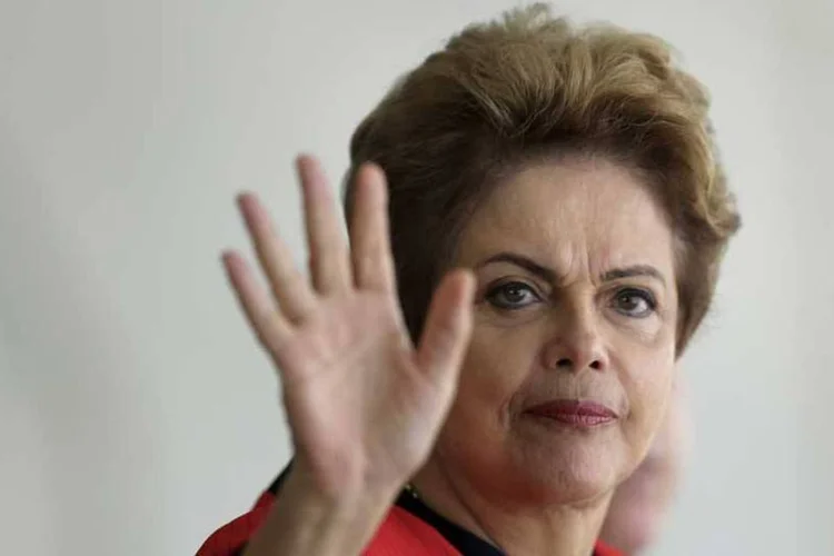 
	Presidente Dilma Rousseff: ela aproveitou ainda para fazer v&aacute;rios elogios a seu antecessor e padrinho pol&iacute;tico
 (Reuters/ Ueslei Marcelino)