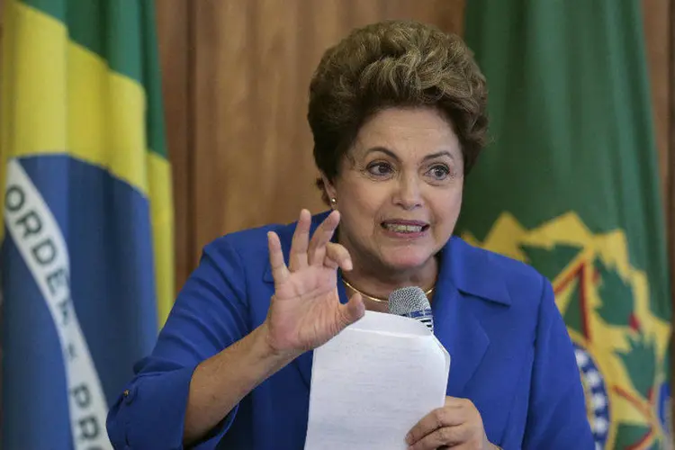 Presidente Dilma Rousseff: Dilma disse que a economia está passando por um momento de “transição”  (Ueslei Marcelino/Reuters)