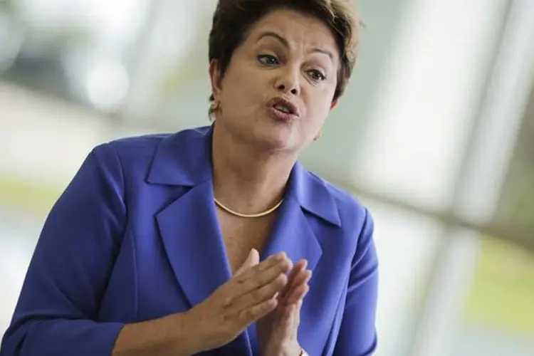 
	Dilma: na vis&atilde;o da presidente, empresas cotadas na bolsa de valores de Nova York tem que prestar contas
 (Ueslei Marcelino/Reuters)