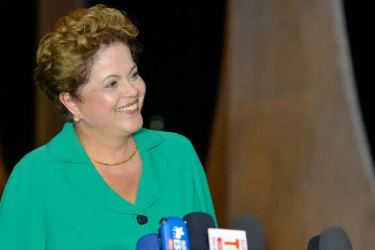 
	Dilma: ela deve deixar o hotel por volta das 16h30, quando seguir&aacute; para a SBT de helic&oacute;ptero
 (Cadu Gomes/Dilma 13)