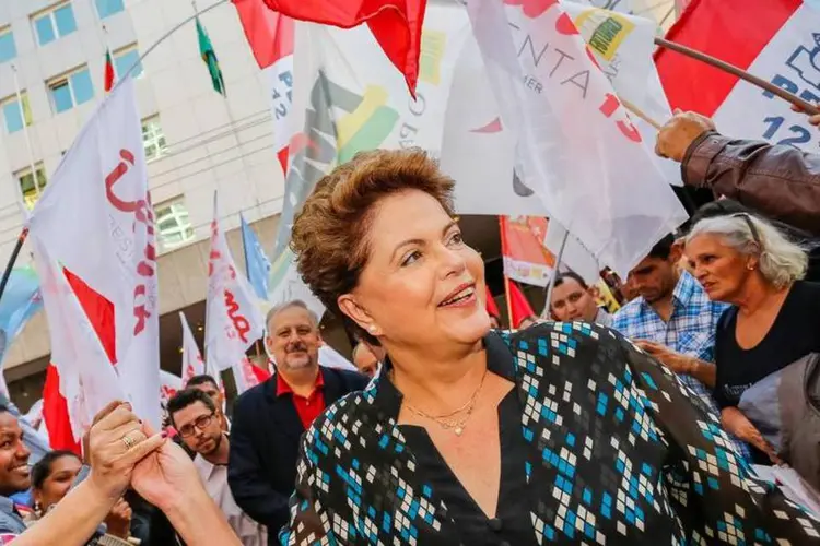 Dilma Rousseff durante o encontro com Prefeitos, Vice-prefeitos e Vereadores do Rio Grande do Sul (Ichiro Guerra/Dilma 13/Divulgação)