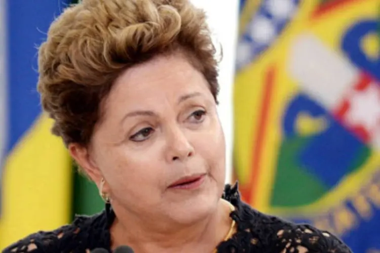 
	A presidente Dilma Rousseff: ela se emocionou ao inaugurar comit&ecirc; de combate &agrave; tortura
 (AFP/Getty Images)