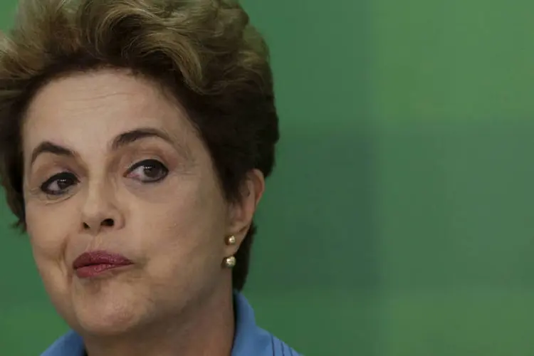 
	Dilma Rousseff: afastada, presidente foi assunto na m&iacute;dia estrangeira
 (Ueslei Marcelino / Reuters)