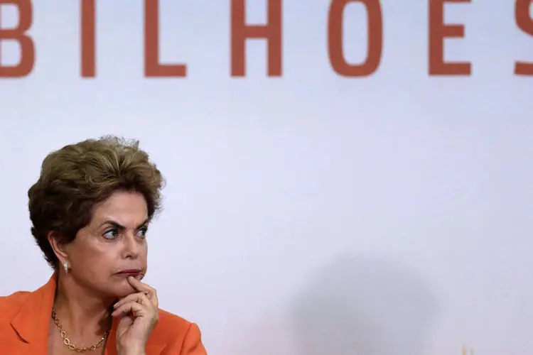 
	Dilma Rousseff: nomes do hipot&eacute;tico presidente em exerc&iacute;cio Michel Temer para a &aacute;rea econ&ocirc;mica tamb&eacute;m s&atilde;o cruciais
 (Ueslei Marcelino / Reuters)