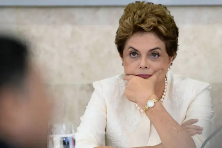 
	Dilma Rousseff: o ex-tesoureiro disse que todas as doa&ccedil;&otilde;es eleitorais est&atilde;o registradas e foram realizadas por meio de transfer&ecirc;ncias eletr&ocirc;nica
 (Andressa Anholete / AFP)