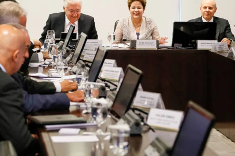 Presidenta Dilma Rousseff durante Instalação do Comitê Interministerial de Avaliação do Simples Nacional - CIASN (Roberto Stuckert Filho/PR)