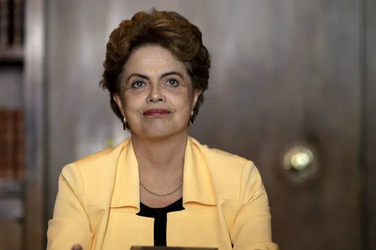 A presidente Dilma Rousseff: objetivo dos chefes dos Executivos municipais é entregar a ela uma carta em que manifestam repúdio ao impeachment (Ueslei Marcelino/Reuters)