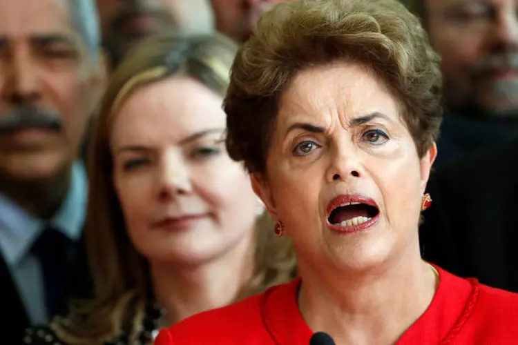 
	Dilma: os tucanos querem impedir a divis&atilde;o da vota&ccedil;&atilde;o da pena de Dilma Rousseff em duas partes
 (Bruno Kelly / Reuters)