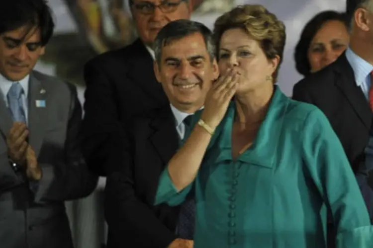 A presidente Dilma Rousseff participa do 1º Encontro Nacional do Movimento de Mulheres Camponesas do Brasil (Fabio Rodrigues Pozzebom/ABr)