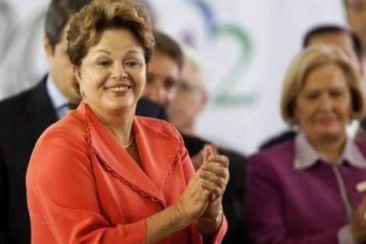Dilma visitará na terça-feira as instalações das empresas tecnológicas brasileiras que participam da feira de Hannover (Jefferson Bernardes/AFP)