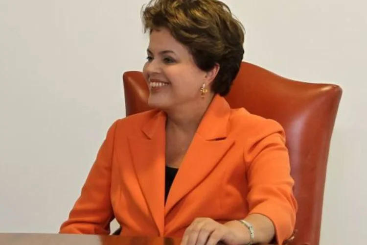 Dilma participou de uma palestra com 300 empresas brasileiras e chinesas estudando possíveis parcerias (Prefeitura de SP/Divulgação)