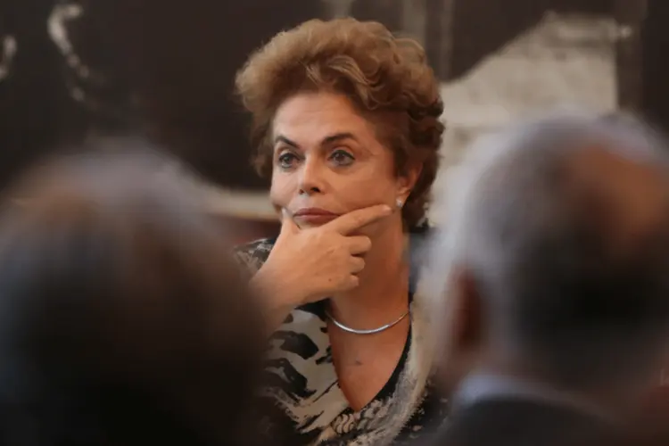 
	Dilma Rousseff: de acordo com os jornais, a empres&aacute;ria disse aos investigadores que o pagamento foi feito pela empreiteira Andrade Gutierrez
 (Mario Tama/Getty Images)