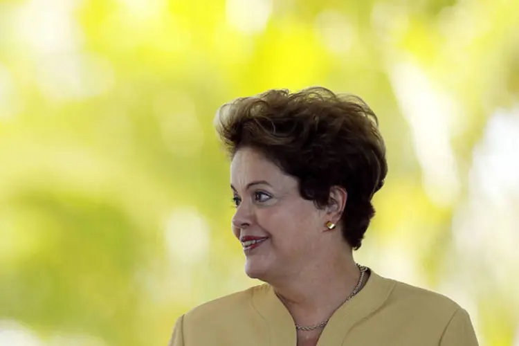 Dilma Rousseff : "Conheci o Pezão e descobri uma grande humanidade nele" (Ueslei Marcelino/Reuters)