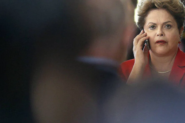 
	Dilma Rousseff: a presidente teve suas conversas gravadas pela Pol&iacute;cia Federal
 (REUTERS/Ueslei Marcelino)