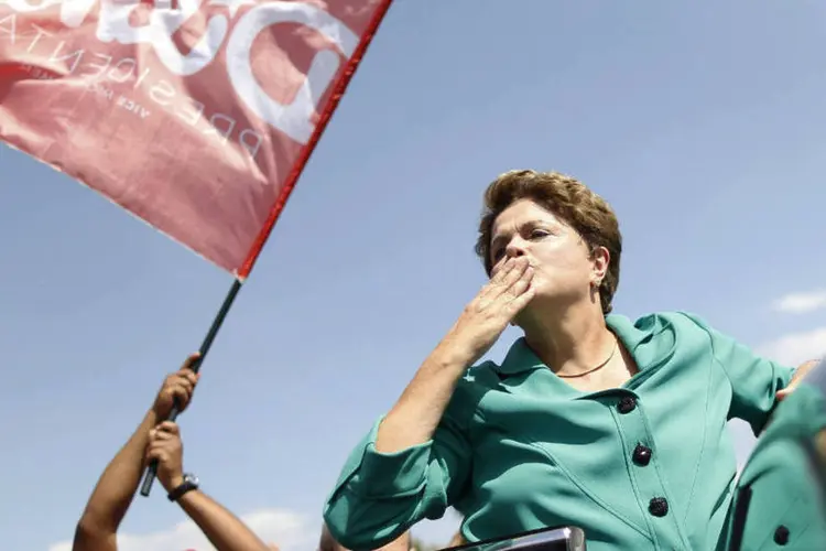 
	Dilma Rousseff: &quot;Se tem algu&eacute;m que &eacute; pressionado neste Pa&iacute;s &eacute; o presidente&quot;
 (REUTERS/Ueslei Marcelino)