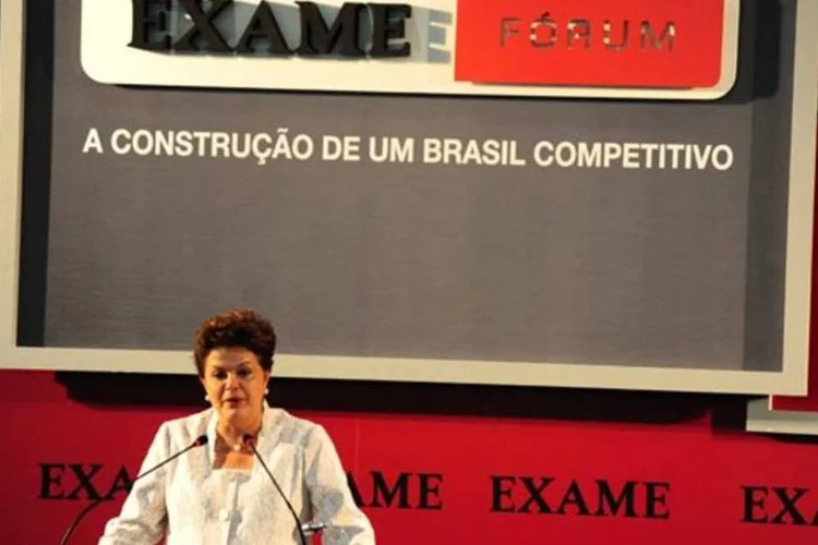 Dilma falou ainda que o Brasil será cada vez mais ousado e corajoso ao tomar medidas para defender sua economia (Alexandre Battibugli/EXAME)