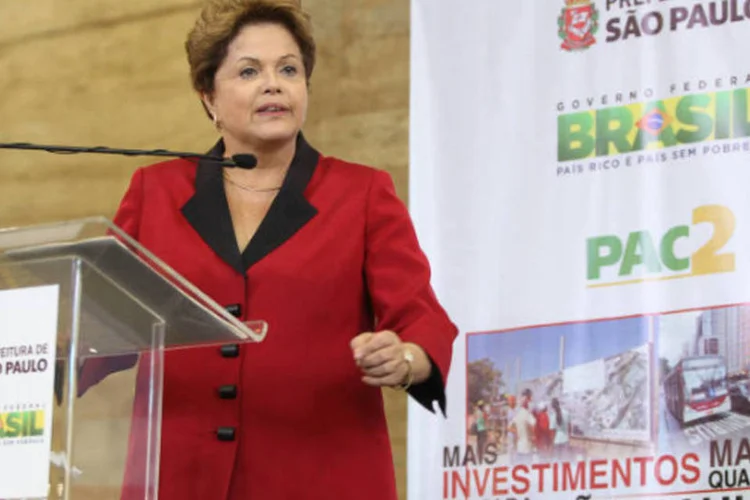 
	Dilma Rousseff: presidente disse que os munic&iacute;pios j&aacute; t&ecirc;m projetos concretos para 119 obras que podem ser licitadas imediatamente
 (Paulo Pinto/Prefeitura de São Paulo)