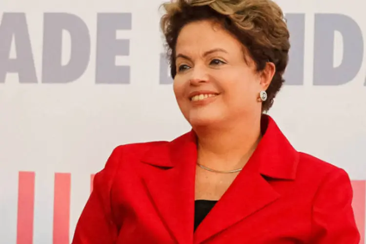 
	Dilma: presidente visitou as obras da usina de Belo Monte, no rio Xingu
 (Roberto Stuckert Filho/PR)