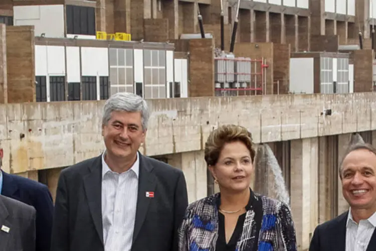 Dilma visita Usina Hidrelétrica Estreito: A usina é uma obra do PAC e tem capacidade para abastecer uma cidade de 4 milhões de habitantes (Roberto Stuckert Filho/Presidência da República)