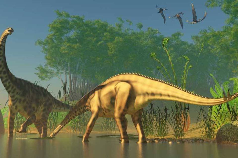 
	Ilustra&ccedil;&atilde;o de dinossauros: ci&ecirc;ncia tem grandes problemas quando se trata de distinguir entre dinossauros machos e f&ecirc;meas
 (Thinkstock)